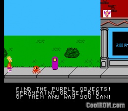 Simpsons Bart vs The Space Mutants