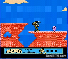 Mickeys Safari in Letterland